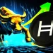 HBAR Price Breaks Bull Flag, Targets $1 Amid 125% Volume Surge