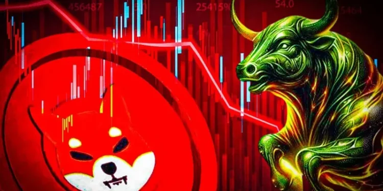 Shiba Inu Price Sheds 10% But Bull Flag, Soaring Burn Rate Signal Rebound