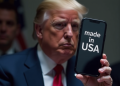 Trump threatens Apple with 25% tariffs over foreign iPhone production; shares fall