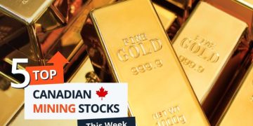 Top 5 Canadian Mining Stocks This Week: Adyton Sparkles with 97 Percent Gain
