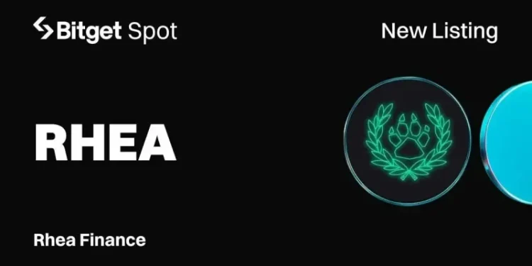 Bitget Lists Rhea Finance (RHEA) for Spot Trading—Details Here