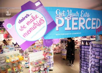 Claire’s, known for piercing millions of teens’ ears, files for Chapter 11