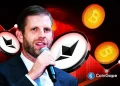 Eric Trump Warns Short Sellers- ‘Stop Betting Against BTC And ETH’