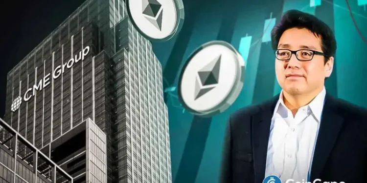 CME Ethereum Futures OI Hits Record High as Tom Lee Targets 5% Supply Stake