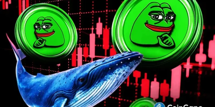 Analyst Eyes $0.00039 Pepe Coin Price Despite Record Long Squeeze and 400B Whale Selling