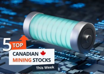Top 5 Canadian Mining Stocks This Week: StrategX Jumps 64 Percent on Fundraising