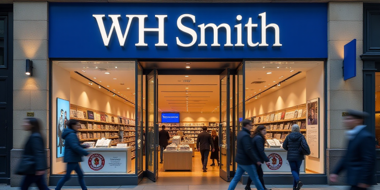 WH Smith shares tumble 40% after £30m accounting error in North America