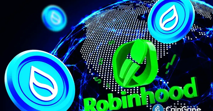 Robinhood Lists SUI for U.S. Customers Amid Price Downtrend