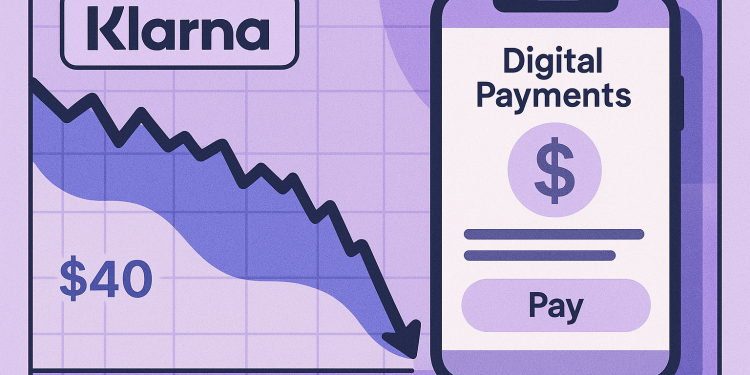 Klarna shares fall below IPO price amid broader fintech weakness