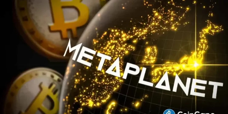 Breaking: Metaplanet Climbs to Fifth Largest Corporate Bitcoin Treasury with New 5,419 BTC Purchase