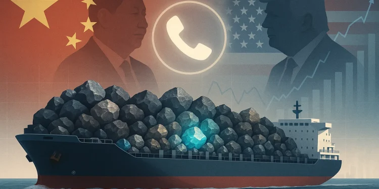 China’s rare earth exports surge to 7,338 tons in August ahead of Xi-Trump call