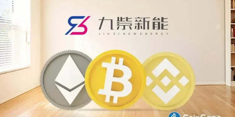 China’s Jiuzi Holdings Unveils $1B Crypto Treasury Strategy on BTC, ETH, BNB