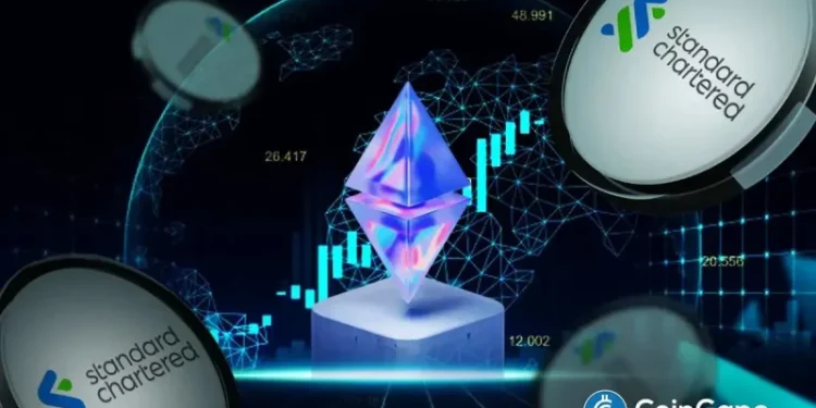 Ethereum Price Prediction As Standard Chartered Says Treasury Buying Will Boost ETH Over Rivals