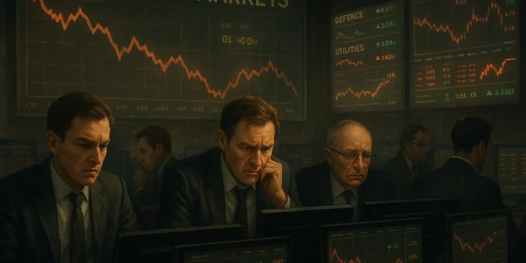 Europe markets open lower as FTSE 100 slips amid weak data, Powell’s remarks