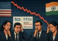 Indian IT stocks crash as Trump’s $100K H-1B visa fee sparks market turmoil