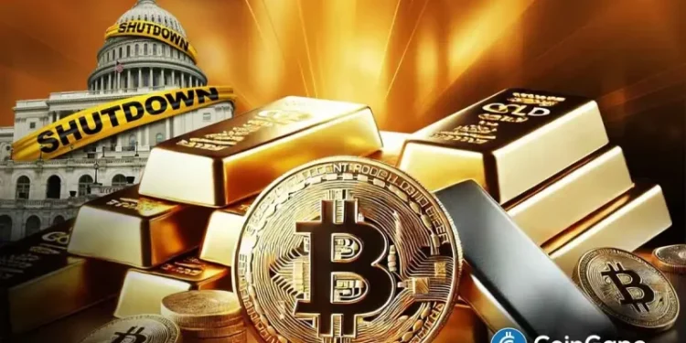 US Shutdown: Bitcoin, Gold, and Silver Rally as Govt. Shutdown Odds Jump to 85% on Polymarket