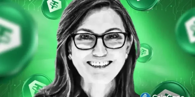 Cathie Wood’s Ark Invest Eyes Stake in Tether as USDT Issuer Targets $500B Valuation