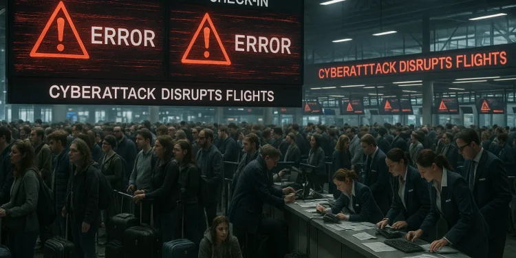 Cyberattack grounds flights at European airports: Heathrow, Brussels, Berlin hit