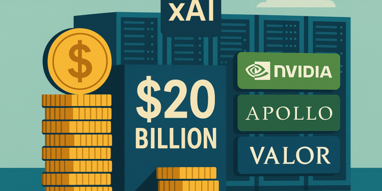 Elon Musk’s xAI secures $20B boost as Nvidia, Apollo, and Valor back data centre expansion