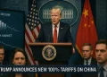 Trump announces extra 100% tariffs on China, control ‘critical software’ exports
