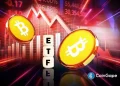 Bitcoin ETFs Sees Second Largest Outflows in History as BTC Drops to $95k