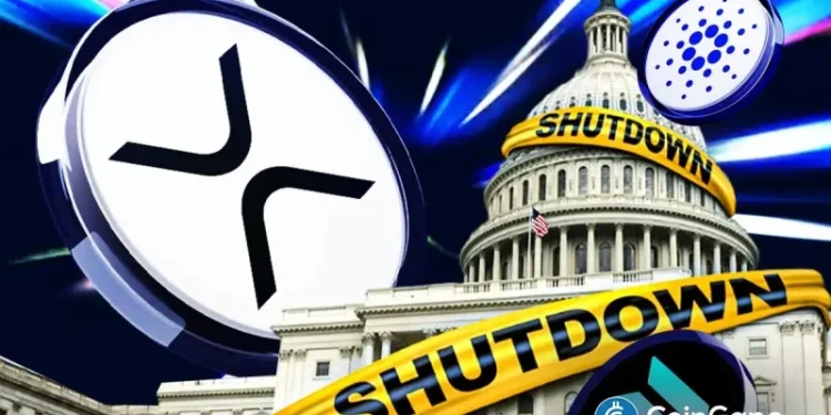 How Solana, XRP, and Cardano Reacting as U.S. Shutdown Becomes Longest in History