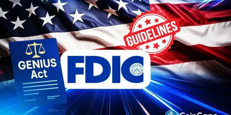 Breaking: U.S. FDIC to Release First Stablecoin Guidelines Under GENIUS Act this Month