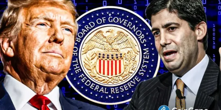 Crypto Traders Increase Bets on Kevin Warsh After Trump Names Top Two Fed Chair Candidates