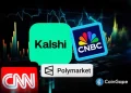 Kalshi Extends Lead Over Polymarket With Its Data Now Live on CNBC and CNN