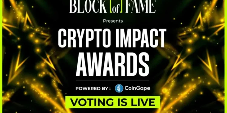 Voting for the CoinGape Crypto Impact Awards 2025 is live