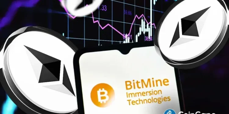 Largest Ethereum Treasury Company Bitmine Enters Staking, Deposits 74,880 ETH