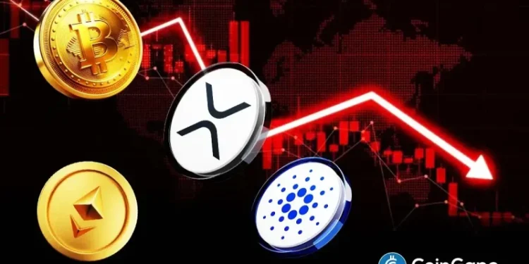 Why Bitcoin, Ethereum, XRP, and ADA Prices Are Falling Today