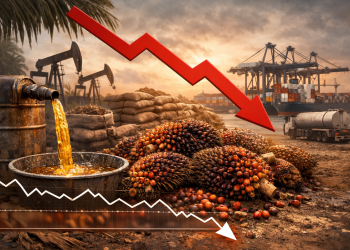 Malaysia palm oil slips as crude oil losses and export slowdown collide