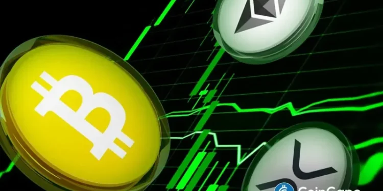 Crypto Prices Today: Bitcoin, Ethereum and XRP Turn Green