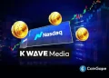 Bitcoin Treasury Firm K Wave Media Faces Potential Nasdaq Delisting Over Falling Share Price
