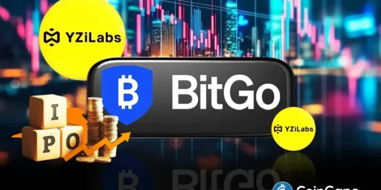 CZ’s YZi Labs Joins BitGo IPO as Strategic Investor After Strong NYSE Debut