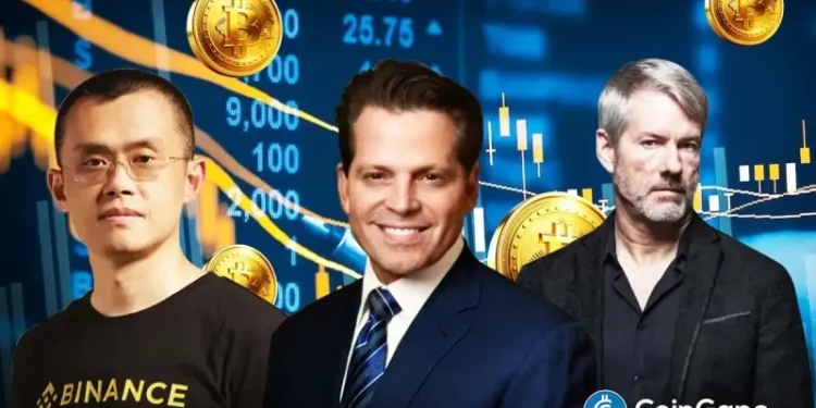 Binance Founder CZ Joins Scaramucci, Saylor to Confirm Crypto & Bitcoin Buying, “Not Selling”