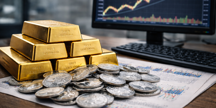 Gold reclaims $5,000, silver surges 6% as experts say bullish momentum intact