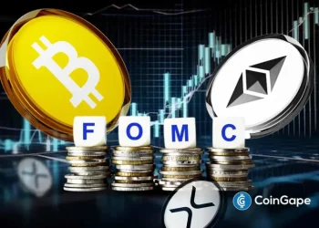 Crypto Market Slides as Hawkish FOMC Minutes Trigger BTC, ETH, XRP Sell-Off