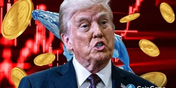 Expert Predicts Bitcoin Dip to $49K as ‘Trump Insider’ Whale Dumps 5,000 BTC