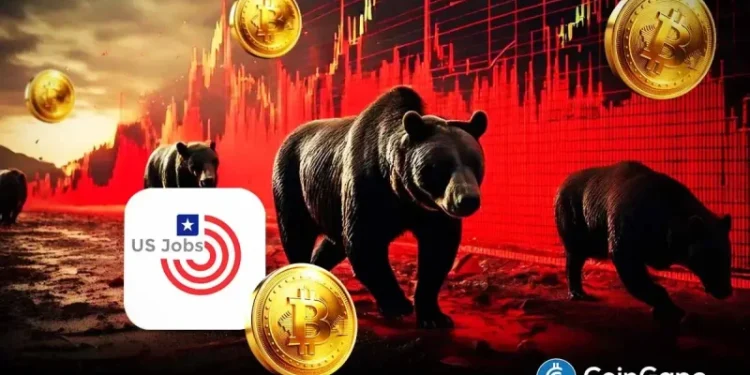 US Jobs Data: Bitcoin Falls to $66K as Wall Street Sees Rise in Nonfarm Payrolls