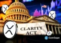 XRP Price Outlook as Clarity Act Passage Odds Plunge to 53%